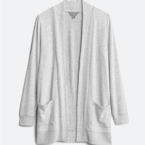 Sweaters - Market & Spruce Heather Brushed Knit Two Pocket Cardigan